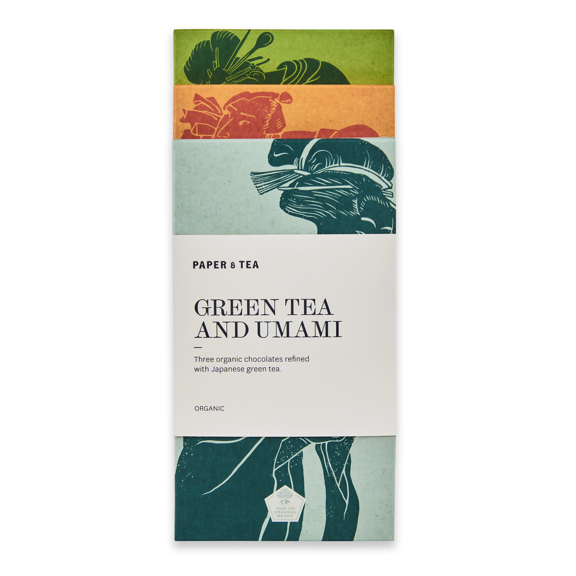 Chocolate Bundle Green Tea and Umami